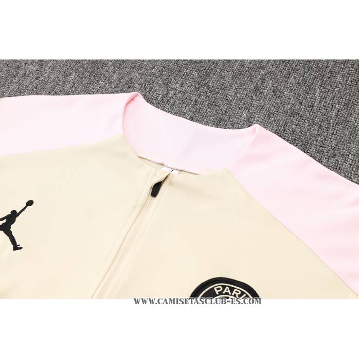 Chandal de Sudadera del Paris Saint-Germain Jordan Nino 24-25 Amarillo